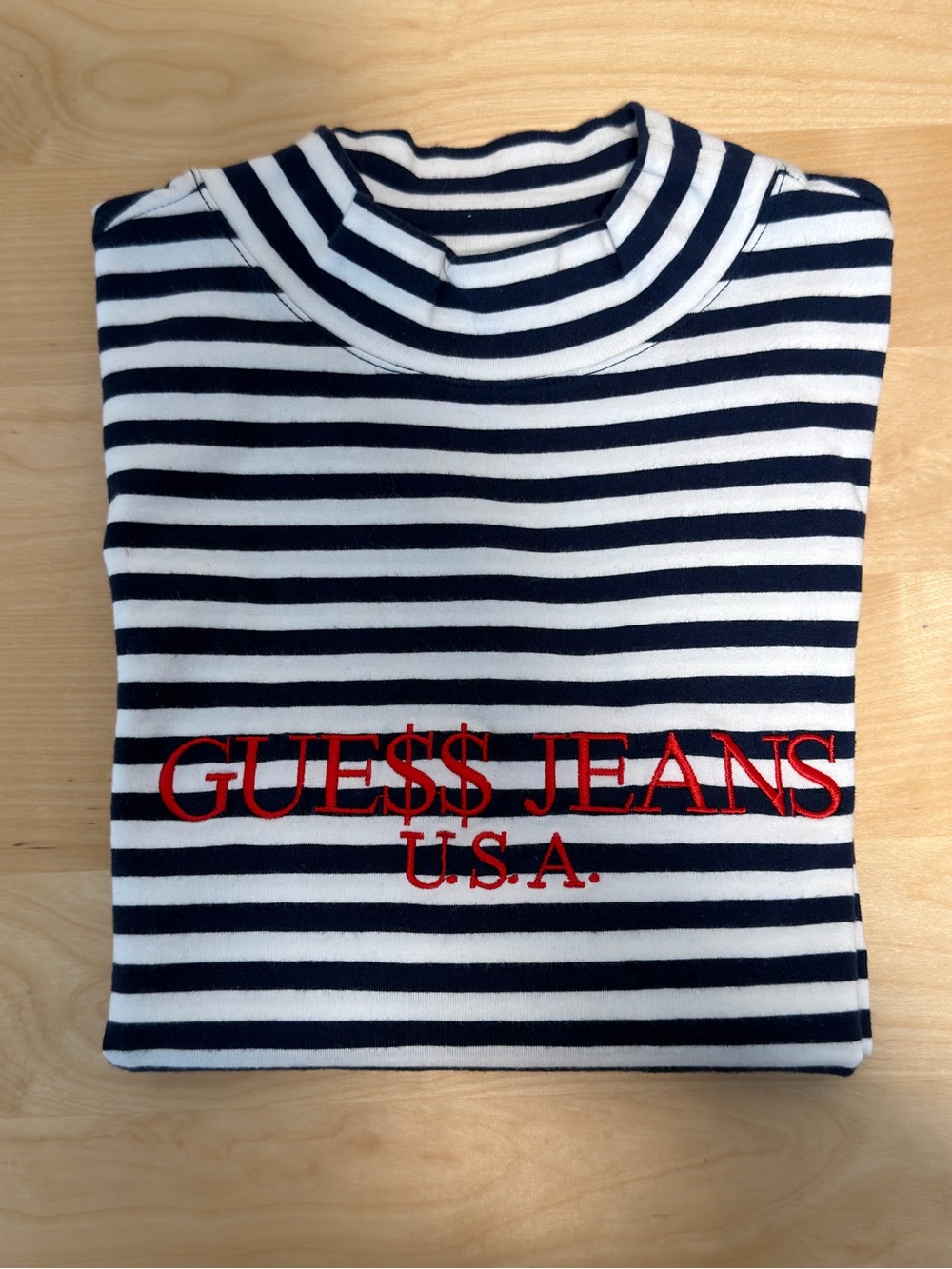 Guess x Asap Rocky Striped Long-Sleeve Tee